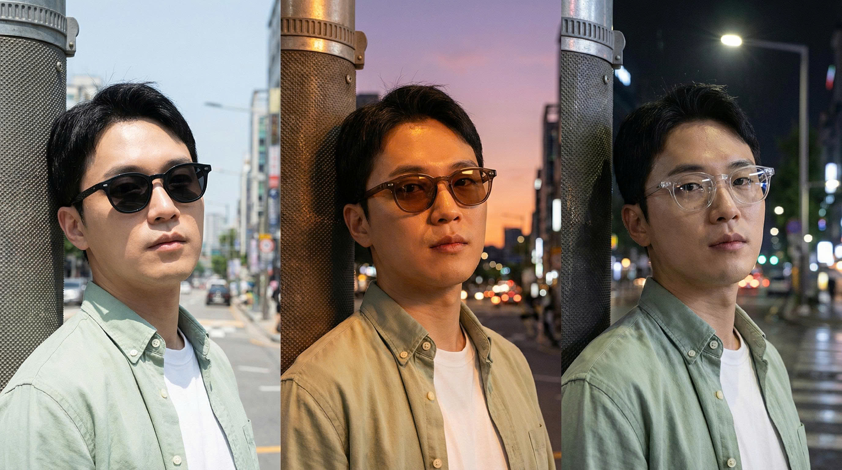 Tint comparison between bare eye and SOMA